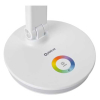Stolná lampa Platinet 12 W, RGB osvetlenie + USB, biela
