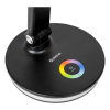Stolná lampa Platinet 12 W, RGB osvetlenie + USB, čierna