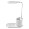 Stolná lampa Platinet 3 W, bezdrôtové nabíjanie, biela