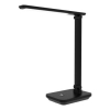 Stolná lampa Platinet 5 W, silná batéria + USB, čierna