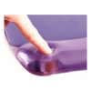 Gélová podložka pod myš a zápästie Fellowes CRYSTAL, fialová