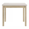 Jedálenský stôl Adam 90 x 65 cm, krémová / dub cremona