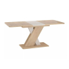 Jedálenský stôl Exel, dub cremona / krémová