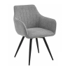 Jedálenská stolička Tansy, svetlo sivá