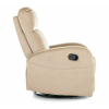 Polohovacie kreslo Olimp Velvet, béžová