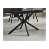 Jedálenský stôl Maxwell II 140 x 80 cm, čierna