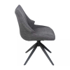 Jedálenská stolička Opal II, tmavo sivá
