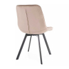 Jedálenská stolička Albons Velvet, béžová