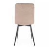 Jedálenská stolička Freville Velvet, béžová