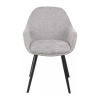 Jedálenská stolička Limena, sivá