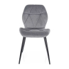 Jedálenská stolička Stigia, sivá
