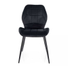 Jedálenská stolička Verso, čierna