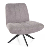 Kreslo Bevy, sivá