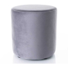 Taburet Caen C Velvet, tmavo sivá