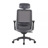 Kancelárska stolička Cantaron Plus, sivá