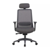 Kancelárska stolička Cantaron Plus, sivá