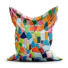 Sedací vak Classic farebná mozaika, farebná