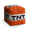 Taburet Cube TNT, červená