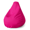 Sedací vak Pear sýtoružová - detský, ružová