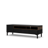 TV stolík Atrei, čierna / orech