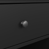 Nočný stolík Norby, čierny mat