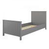 Posteľ Tuan 90 x 200 cm, sivá