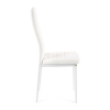 Jedálenská stolička Salma, biela