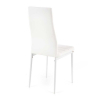 Jedálenská stolička Salma, biela