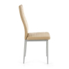 Jedálenská stolička Salma, béžová / sivá