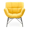 Kreslo Belton, žltá