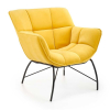 Kreslo Belton, žltá