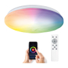 LED stropné svetlo Wave RGB + CCT - priemer 38 cm, biela