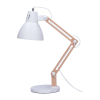LED stolná lampička WO57 Falun, biela