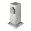 Záhradný stĺpik 230V 2Z - PG11, strieborná