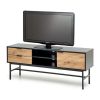 TV stolík Murano, dub artisan / čierna