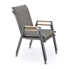 Záhradná stolička Grigorio, antracit