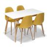 Jedálenská stolička Tilory, žltá