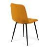 Jedálenská stolička Berisso, žltá