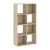 Regál Sinde 2x4, dub sonoma