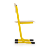 Školská stolička Denis, nastaviteľná - veľ. 3-5, žltá