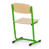 Školská stolička Denis, nastaviteľná - veľ. 5-7, svetlo zelená