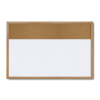 Combi Board whiteboard / korok 60 × 90 cm, biela