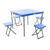 Kempingový skladací set  Franco, modrá