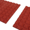 Gumová dlažba SportFlo S800 V25/R15 50 x 50 x 2,5 cm, červená