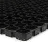 Gumová čistiaca rohož Honeycomb 50 x 100 x 2,2 cm, čierna