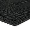 Gumová čistiaca rohož Welcome II 45 x 75 x 0,6 cm, čierna
