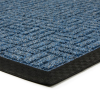 Textilná čistiaca rohož Criss Cross 45 x 75 x 1 cm, modrá