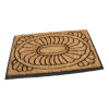 Kokosová čistiaca rohož Flower Deco 45 x 75 x 2,2 cm, hnedá