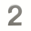 Domové číslo "2", RN.95L, nerez