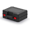 Kufor na náradie 38,4 × 33,5 × 14,4 cm, s páskami, čierna